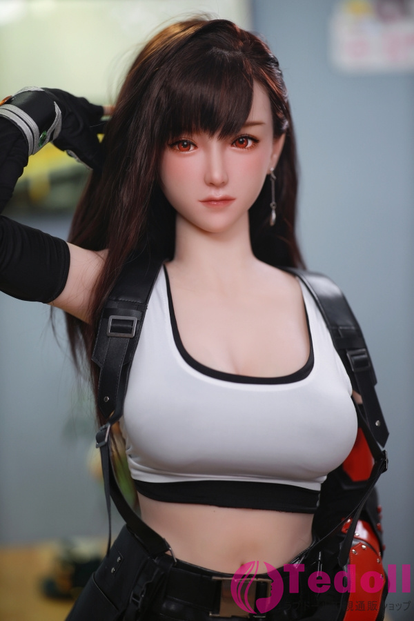 JYDOLL Tifa 163cmコスプレティファ 夢の恋人 リアル ラブドール シリコン製頭部+TEP製ボディ Jカップ ノーマル肌