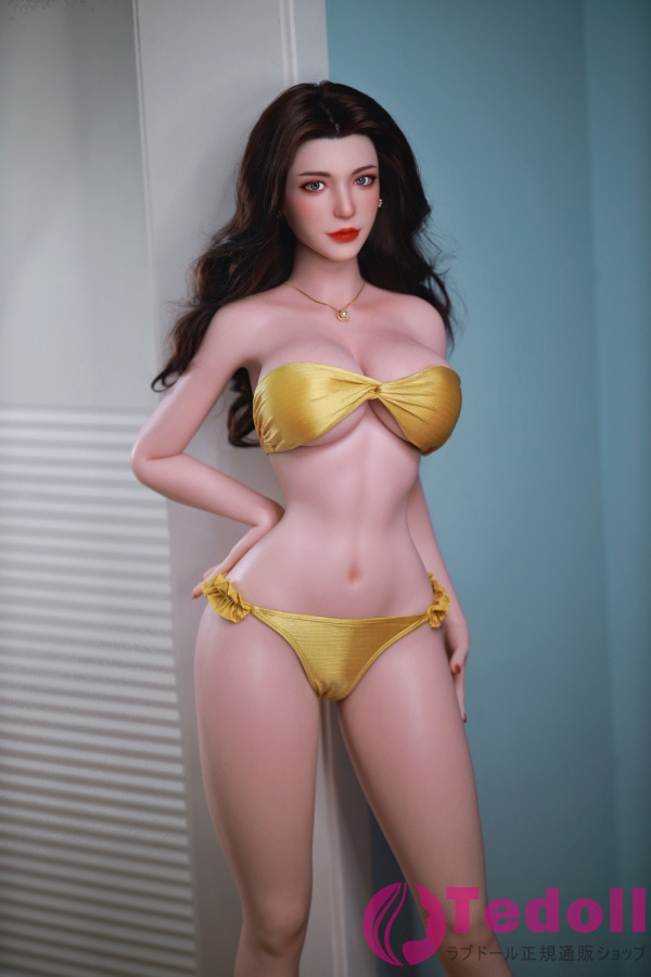 JYDOLL 美莎 161cm高級ラブドール 超絶美脚モデル系シリコン製ダッチワイフ Eカップ ノーマル肌 掲載画像は頭部スターメイク付き