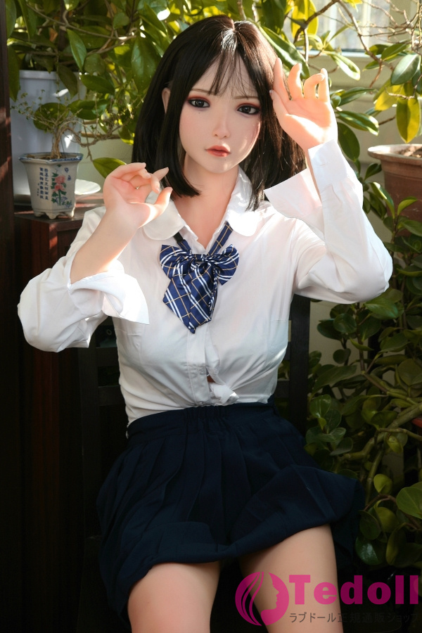 SHE DOLL 冷月 158cm美人系 等身 大 ドール 清楚系制服 JK ラブドール Cカップ ノーマル肌 掲載画像はシリコンヘッド+TPEボディ