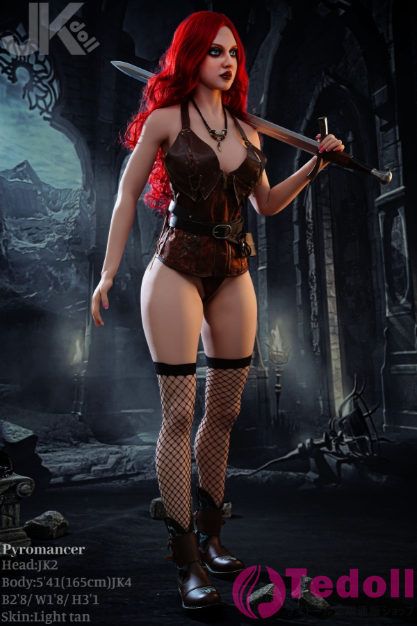 JKDOLL #jk2 Pyromancer 加寿希 165cm パイロマンサー セクシーな外人セックス ラブドール TPE製 Gカップ 小麦肌