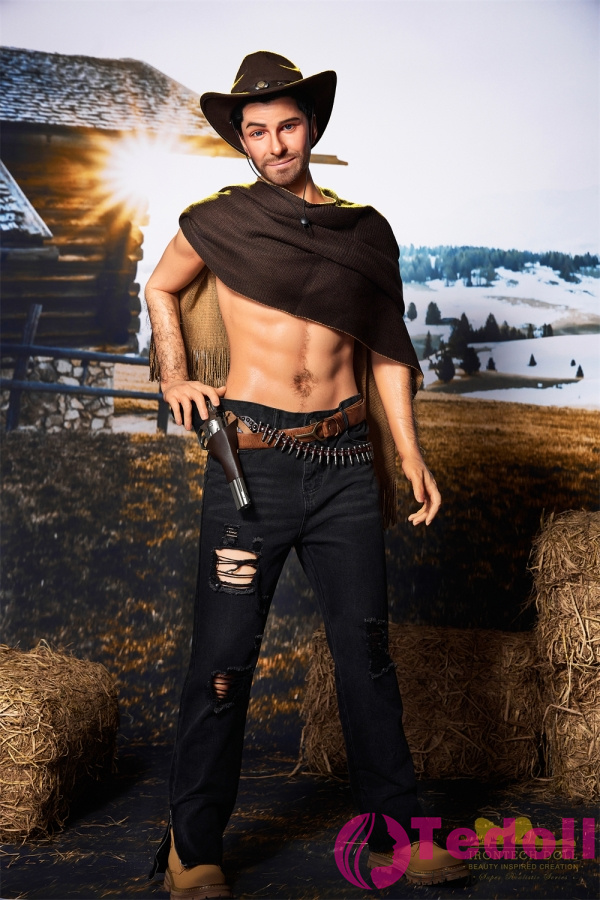 Irontech Doll M6 Allen 170cm男性型等身大ドール フルシリコン製女性用ラブドール 日焼け肌