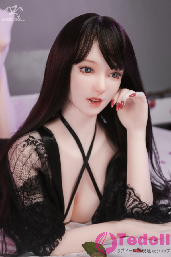 MOZU DOLL魔族人形 艶姫 163cm黒いセクシーレース美女リアル ラブドール 巨乳 誘惑的なダッチワイフ TPE製 Hカップ ノーマル肌