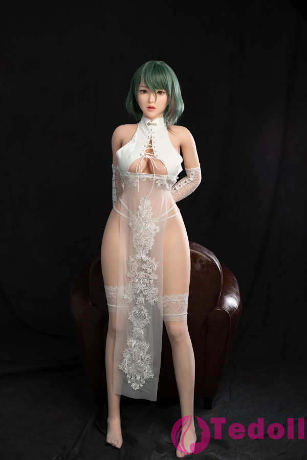 WAX DOLL GE57Z-1 小梨花 165cm大胸 ラブドール セクシーな魅惑的なリアルドール アダルト 人形 シリコンヘッド+TPEボディ Fカップ ノーマル肌 口開閉＆口腔模擬付き