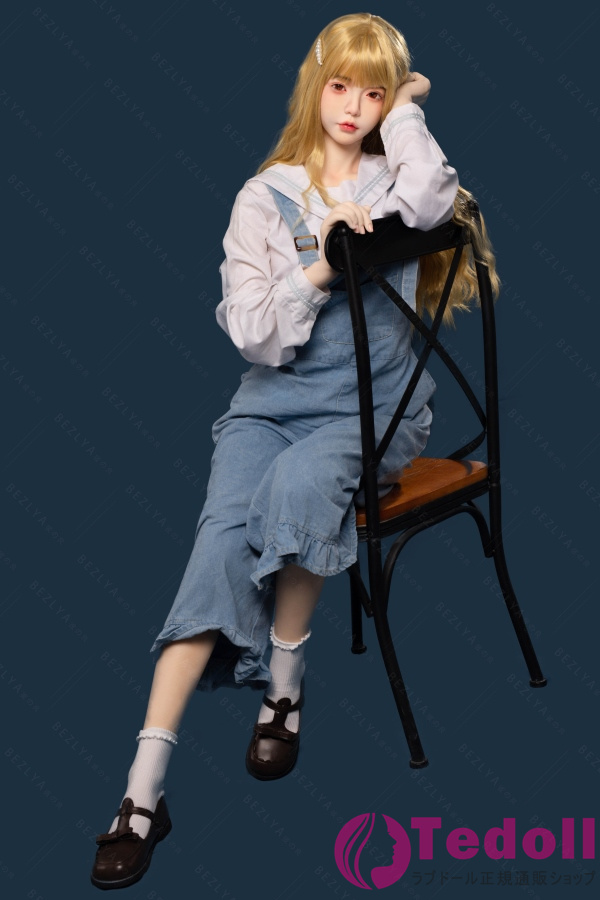 Bezlya Doll 白珍珠 160cm可愛らしいお顔 フルシリコン製 ラブドール 金髪 美女 Bカップ ノーマル肌