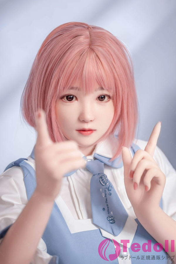 Bezlya Doll 風信子 160cm優しい美女 ラブドール シリコン製リアルドール ピンクの髪 Bカップ ノーマル肌
