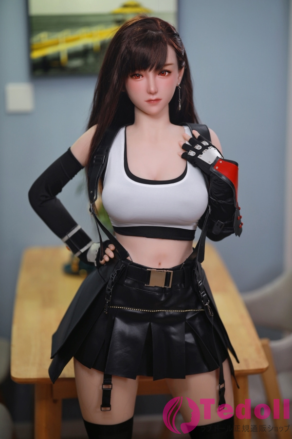 JYDOLL Tifa 163cmコスプレティファ 夢の恋人 リアル ラブドール シリコン製頭部+TEP製ボディ Jカップ ノーマル肌