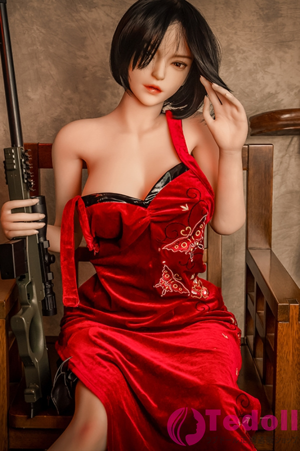 MOZU DOLL魔族人形 艾達 163cm人気バイオハザードコスプレラブドール 巨乳美人 等身大 ドール TPE製 Hカップ ノーマル肌