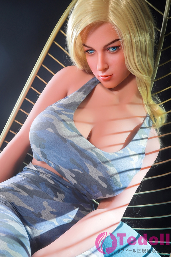 Rosretty S9 Jolin 170cm欧米風リアルなセックス人形 爆乳金髪女性ラブドール シリコン製ヘッド+TPE製ボディ Iカップ 小麦肌