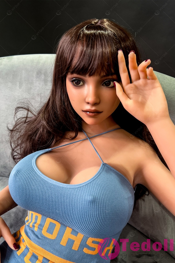XYDOLL Bella 158cm熟女 大人のドール スレンダーギャルリアルドール シリコン製ヘッド+TPE製ボディ Dカップ 小麦肌
