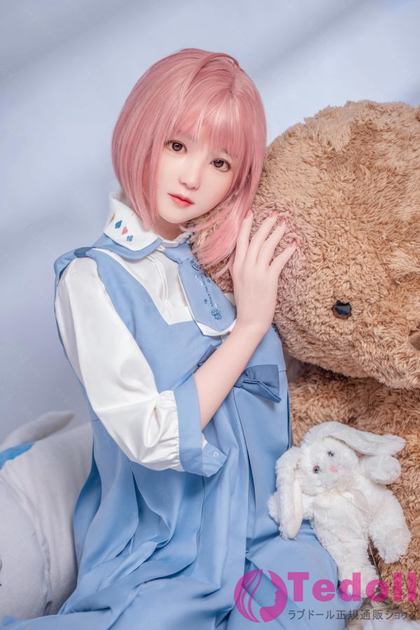 Bezlya Doll 風信子 160cm優しい美女 ラブドール シリコン製リアルドール ピンクの髪 Bカップ ノーマル肌