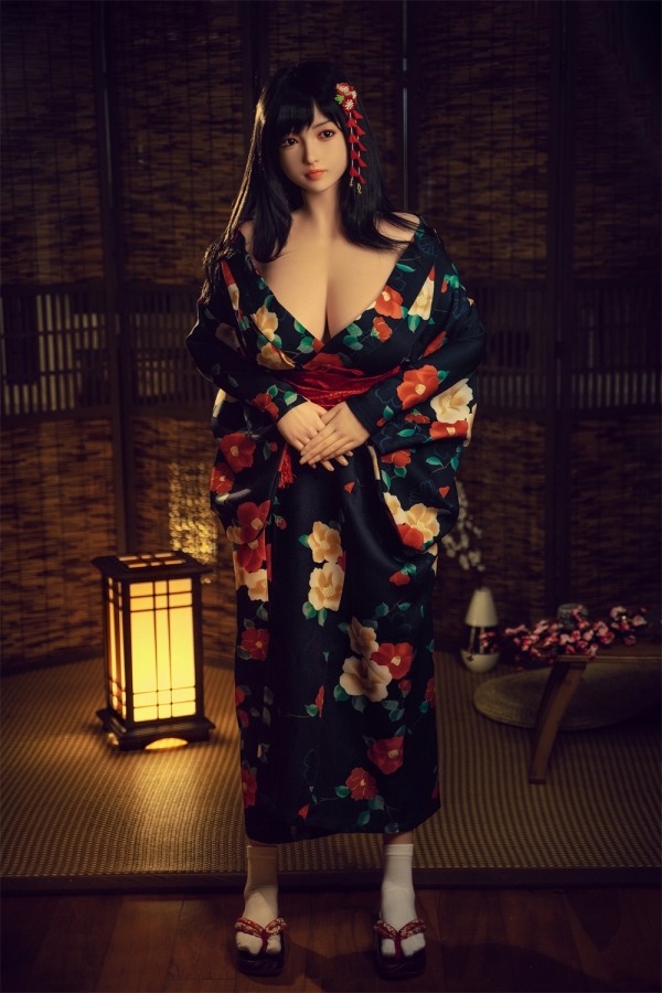 Yearndoll 弦子 162cm着物浴衣美人  フルシリコン製 リアル ラブドール 爆乳 ノーマル肌