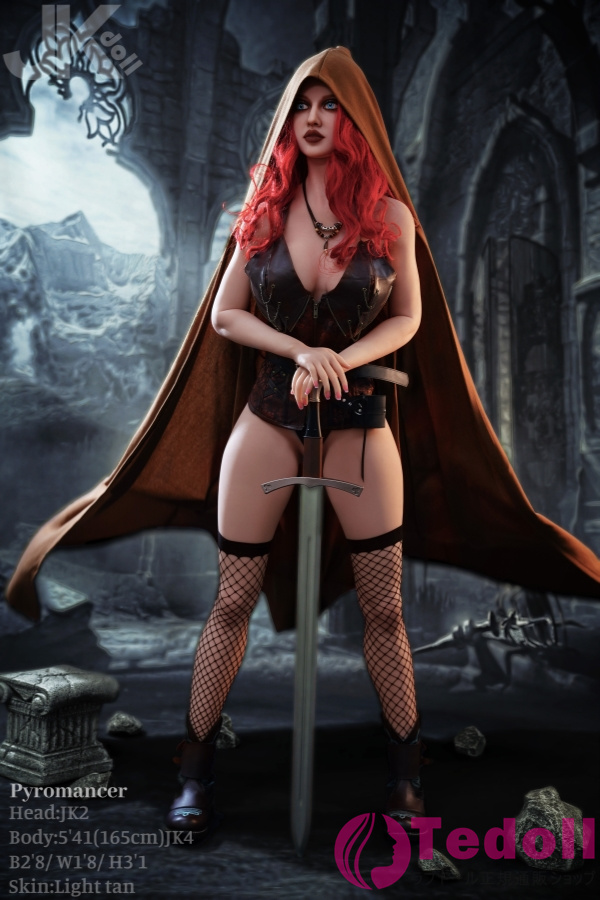 JKDOLL #jk2 Pyromancer 加寿希 165cm パイロマンサー セクシーな外人セックス ラブドール TPE製 Gカップ 小麦肌
