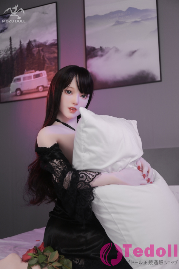 MOZU DOLL魔族人形 艶姫 163cm黒いセクシーレース美女リアル ラブドール 巨乳 誘惑的なダッチワイフ TPE製 Hカップ ノーマル肌