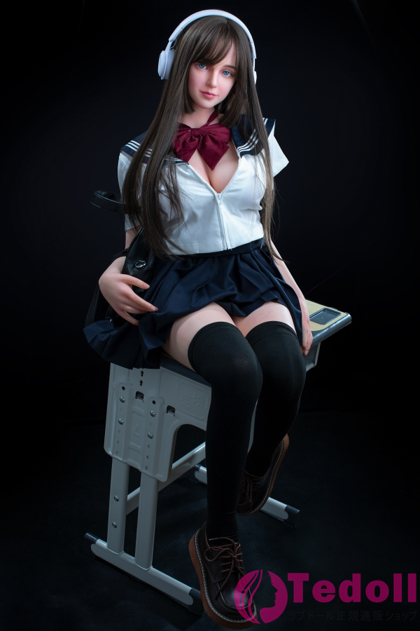 XYCOLO DOLL Salamander 151cm JK制服 ハイブリッド美女ラブドールシリコン製 シームレスヘッドとボディの一体型