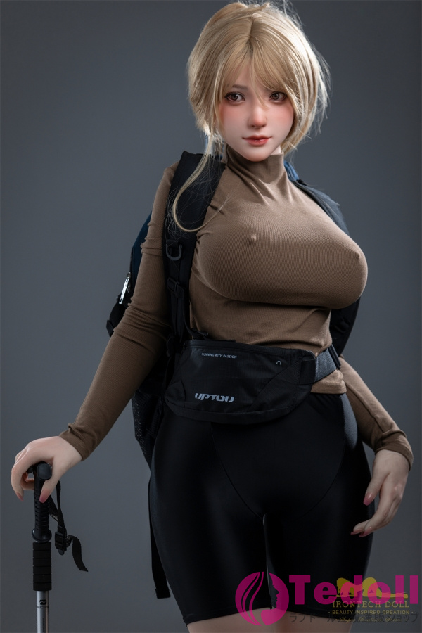 Irontech Doll S32 Kitty 165cmフルシリコン製ラブドール 人気 おすすめ 金髪娘リアルドール 美しい旅行者 等身 大 ドール Gカップ ノーマル肌