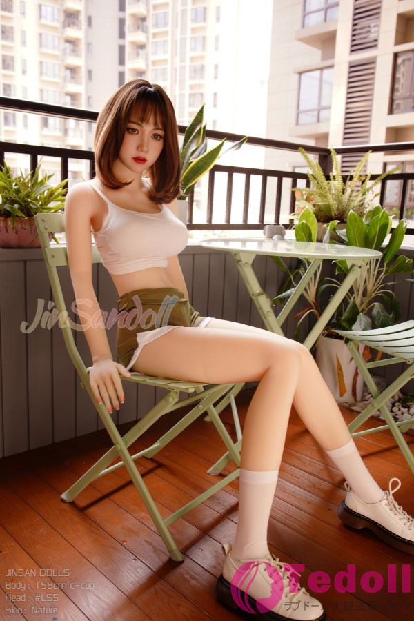 WMDOLL #LS5 千秋 158cm綺麗な本物の女性 リアル ラブドール アダルト 等身 大 セックス 人形 シリコン製ヘッドとTPE製ボディ Cカップ ノーマル肌
