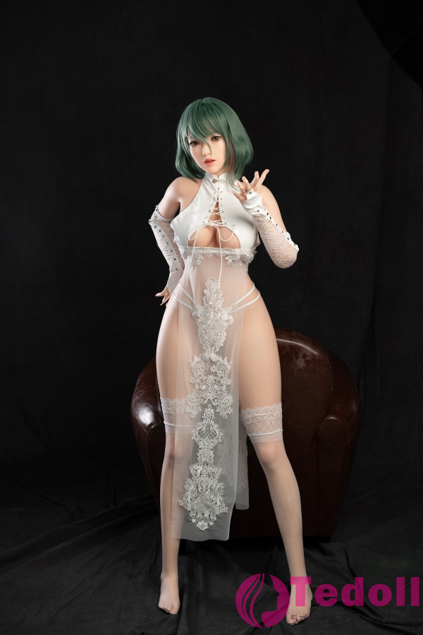 WAX DOLL GE57Z-1 小梨花 165cm大胸 ラブドール セクシーな魅惑的なリアルドール アダルト 人形 シリコンヘッド+TPEボディ Fカップ ノーマル肌 口開閉＆口腔模擬付き