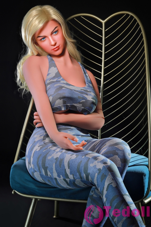 Rosretty S9 Jolin 170cm欧米風リアルなセックス人形 爆乳金髪女性ラブドール シリコン製ヘッド+TPE製ボディ Iカップ 小麦肌