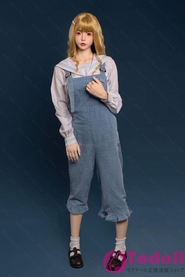 Bezlya Doll 白珍珠 160cm可愛らしいお顔 フルシリコン製 ラブドール 金髪 美女 Bカップ ノーマル肌