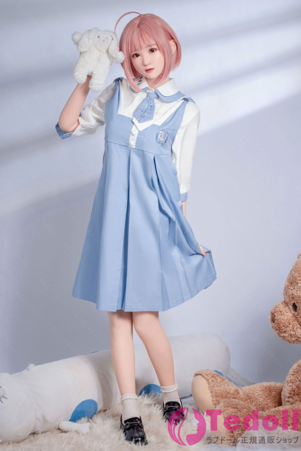 Bezlya Doll 風信子 160cm優しい美女 ラブドール シリコン製リアルドール ピンクの髪 Bカップ ノーマル肌