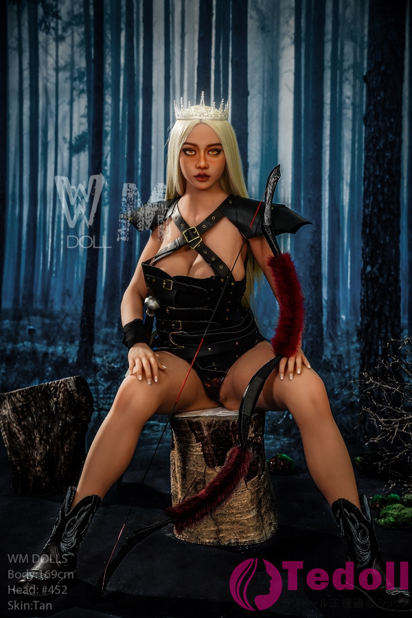 WMDOLL #452 結季 169cm 豊満セックス人形 等身大外人 高品質TPE製ラブドール Lカップ ブラウン肌