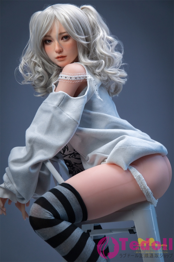 Irontech Doll S10 Misa 154cmクール系 魅惑的な銀髪美女リアルラブドール シリコンヘッド+TPEボディ Fカップ ノーマル肌