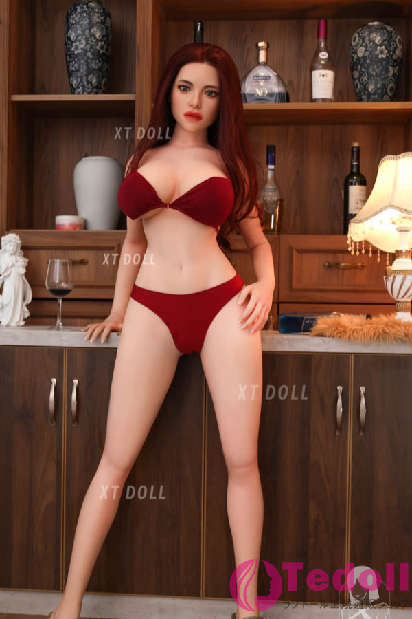 XTDOLL Hailey 157cmアダルト 美しい 海外 の ダッチワイフ 巨乳巨尻リアルドール シリコン製ヘッド+TPE製ボディ Fカップ ノーマル肌