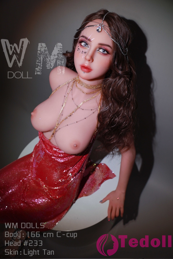 WMDOLL #233 木葉 166cm欧米TPE製ラブドール 曲線的なボディリアル人形 Cカップ 小麦肌