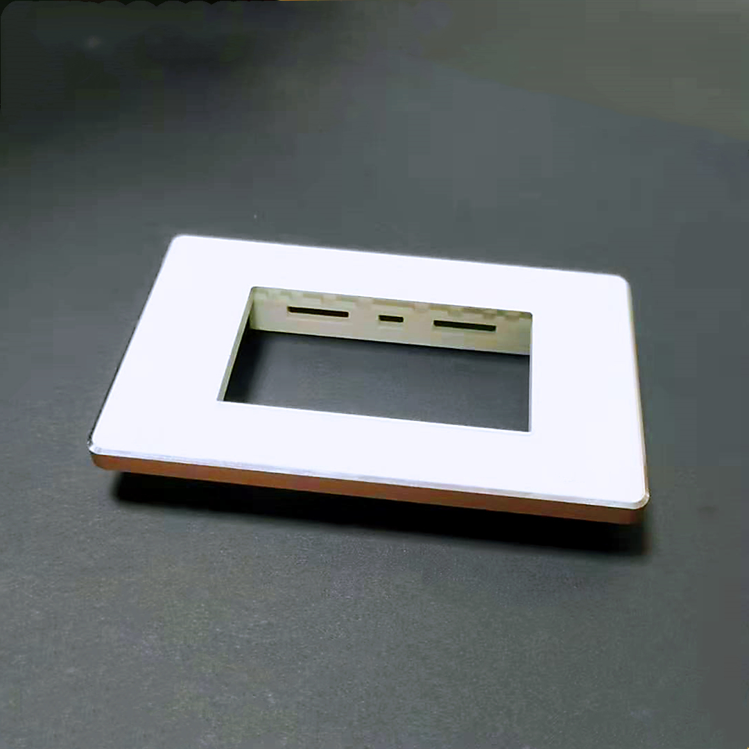 Rectangular 120 * 74mm wall socket module fixed shell-Zhaotesi