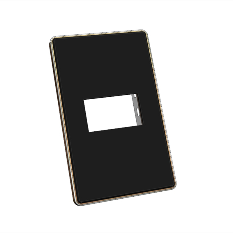 Rectangular 120 * 74mm wall socket module fixed shell-Zhaotesi