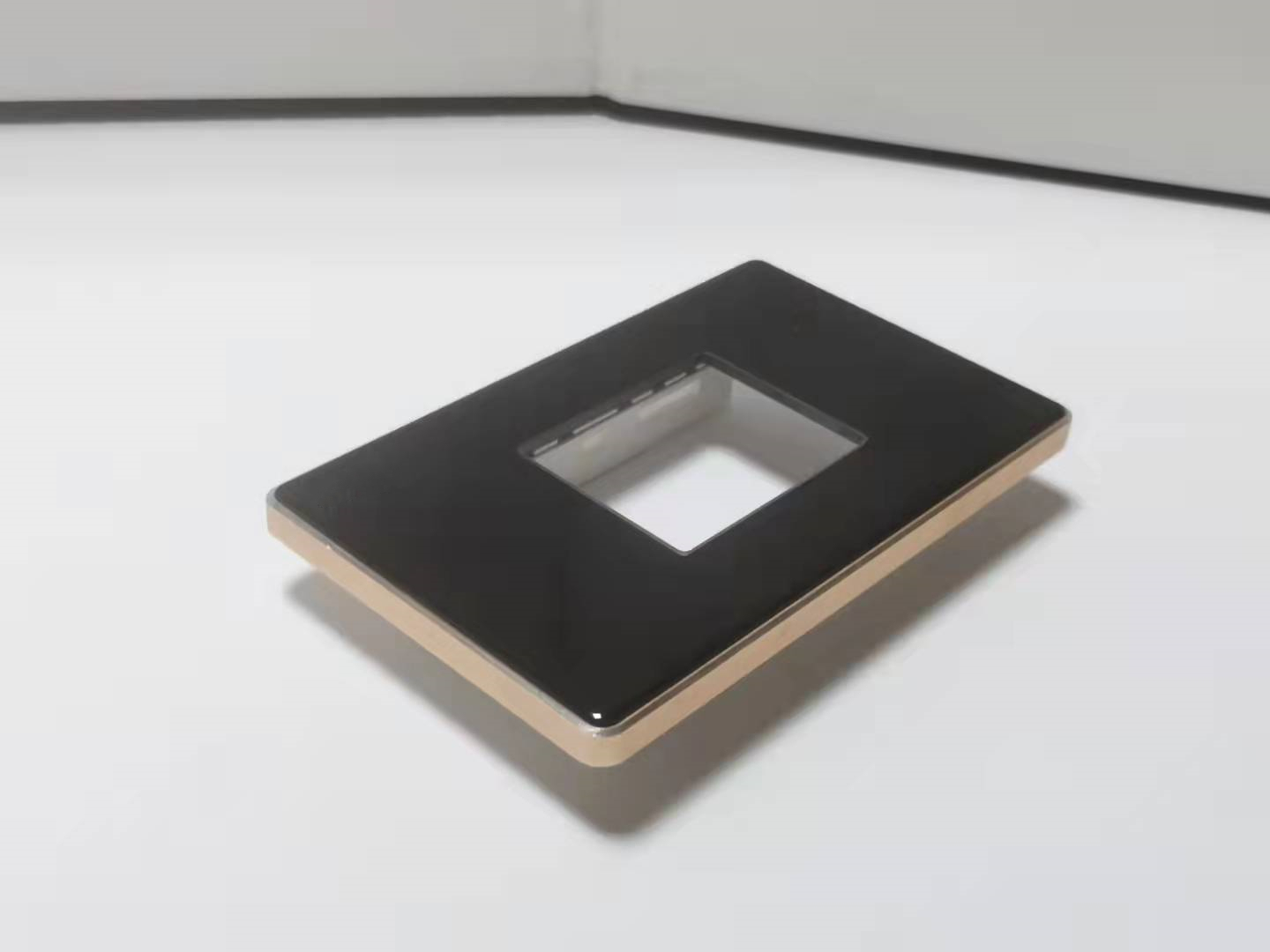 Rectangular 120 * 74mm wall socket module fixed shell-Zhaotesi