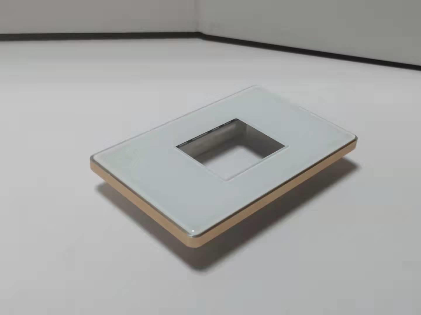 Rectangular 120 * 74mm wall socket module fixed shell-Zhaotesi