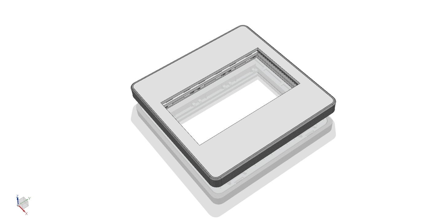 86 Module socket shell wall socket fixing box-Zhaotesi