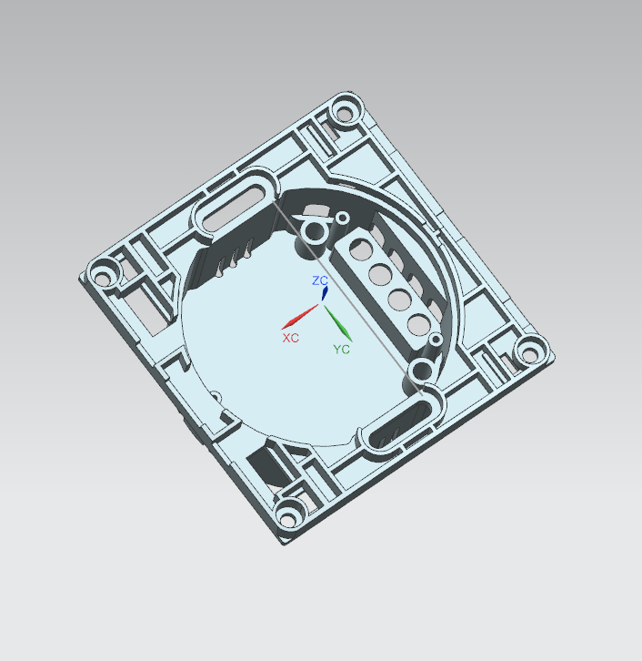 EU 86 intelligent switch housing mechanical and physical buttons automatically rebound-Zhaotesi