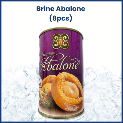 Abalone In Brine (8pcs) 清汤 (PURPLE)