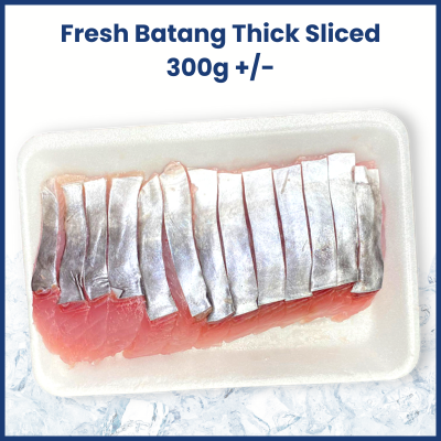 Fresh Batang Thick Sliced (300g +/-) 新鲜巴当鱼片