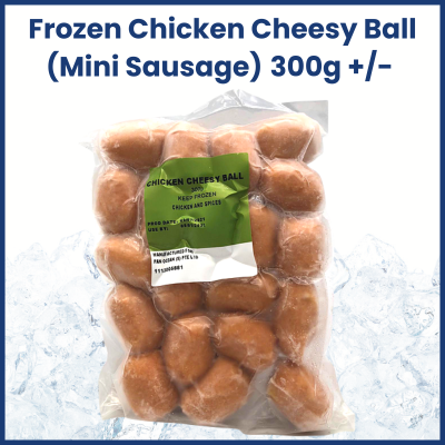 Frozen Chicken Cheesy Ball 300g (Mini Sausage) 芝士迷你香肠
