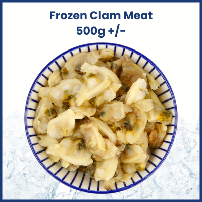 Frozen Clam Meat 500g+/- 蛤蜊肉