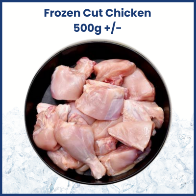 Frozen Cut Chicken 500g +/- 切鸡块