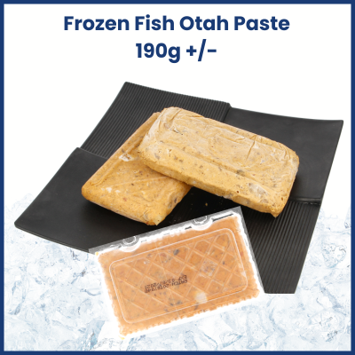Frozen Fish Otah Paste (190g+/-) 正宗麻坡鱼肉乌达