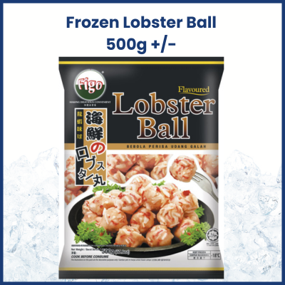 Frozen Lobster Ball 500g +/- 龙虾味球
