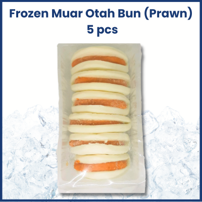 Frozen Muar Otah Bun (Prawn - 5 pcs) 正宗麻坡虾肉乌达包