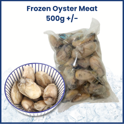 Frozen Oyster Meat 500g +/- 蚝肉