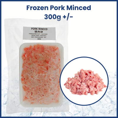 Frozen Pork Minced 300g +/- 猪肉碎