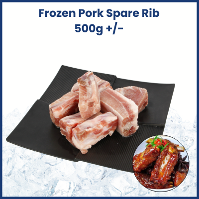 Frozen Pork Spare Rib 500g +/- 排骨