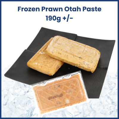 Frozen Prawn Otah Paste (190g+/-) 正宗麻坡鱼肉乌达