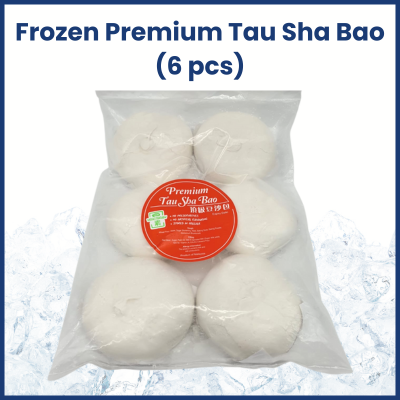 Frozen Premium Tau Sha Bao (6pcs) 顶级豆沙包 BB: 10 May 2023