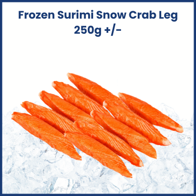 Frozen Surimi Snow Crab Leg 250g 蟹脚肉