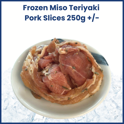 Frozen Miso Teriyaki Pork Slices 250g 味噌猪肉片
