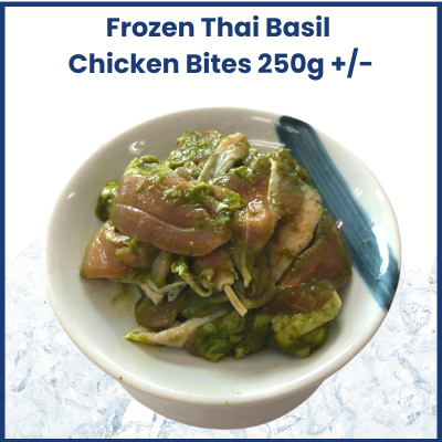 Frozen Thai Basil Chicken Bites 250g 泰式九层塔嫩鸡肉